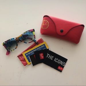 NWT COLOR-BLOCK RAY-BANS